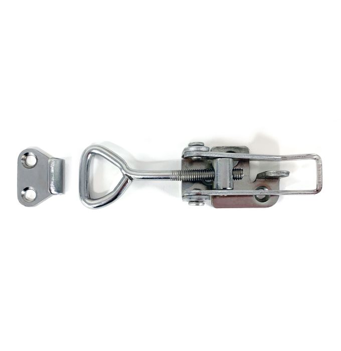 4.7" zinc adjustable locking latch