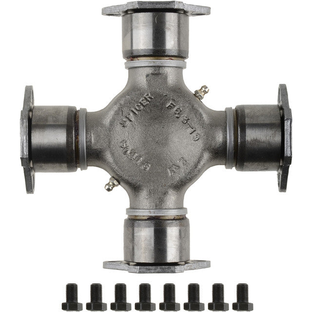 Spicer Universal Joint, 1760 Series, BP Style, Steel, Greaseable, 1.938 in Bearing Cap Diameter 5-407X