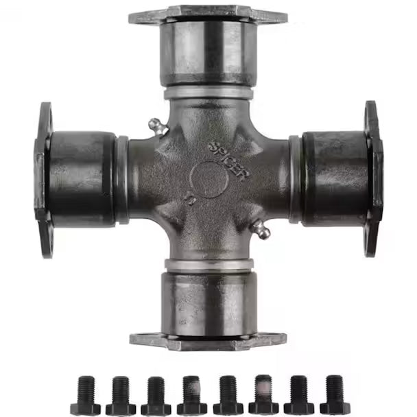 Spicer Universal Joint 1710 Series 1.938 in Bearing Cap Diameter, 6.094 in Bearing Plate Diameter, Greaseable 5-280X