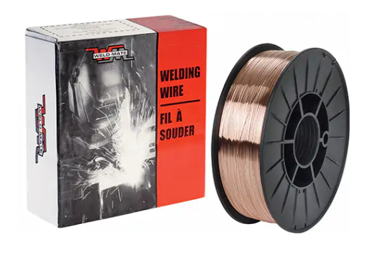 2LB ER70S6 Welding Wire, Carbon Steel, 0.035" Diameter