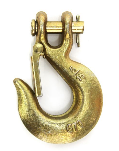 5/16" sling hook with 4700 lbs grade 70 latch