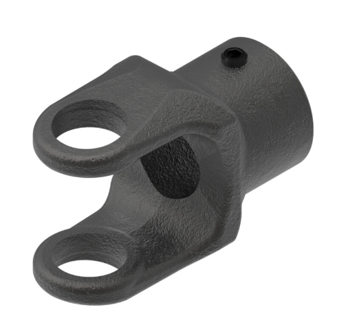 12 Series Setscrew Yoke round bore 1140-3093