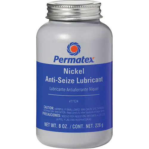 Nickel Anti-Seize Lubricant, Brush Top Can, 2400°F (1316°C) Max. Temp.