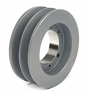 B58, 2 GROOVE, 6.15 IN OD, BUSHED BORE, FOR SDS BUSHING, QUICK DETACHABLE (TB WOODS)