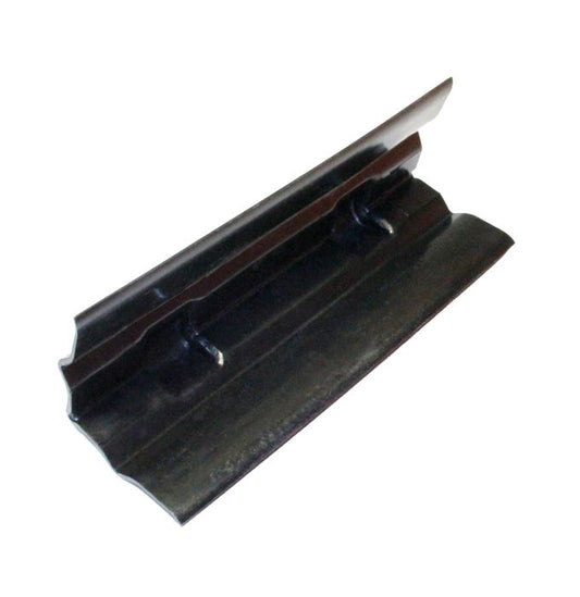 Black plastic corner protector for 12" strap