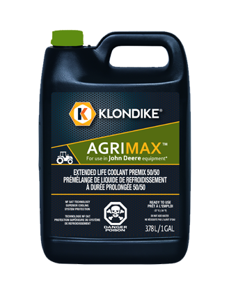 KLONDIKE AGRIMAX Extended Life Coolant – 50/50 Ready to Use 3.78L