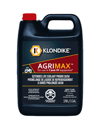KLONDIKE AGRIMAX Extended Life Coolant – 50/50 Ready to Use 3.78L