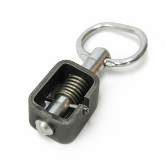 5/8" spring latch steel-zinc plated pin
