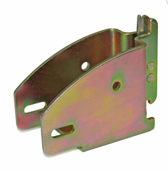 4 1/4" E-track socket for 2" x 4" beam