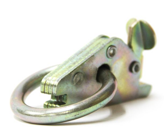 5.9K stainless lashing hook with round ring for E-A track series