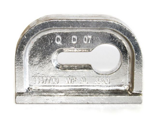 Aluminum banjo eye for 5/8" chain