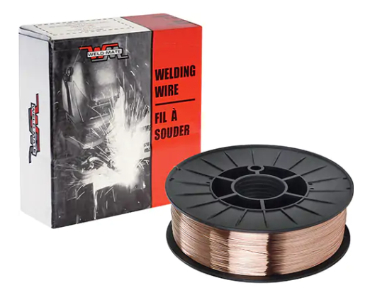 44LB ER70S6 Welding Wire, Carbon Steel, 0.035" Diameter
