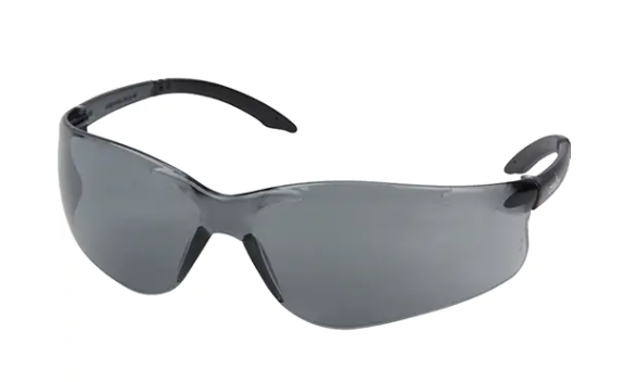 Zenith Safety Products  Z2400 Series Safety Glasses, Grey/Smoke Lens, Anti-Scratch, ANSI Z87+/Meets/Exceeds CSA Z94.3
