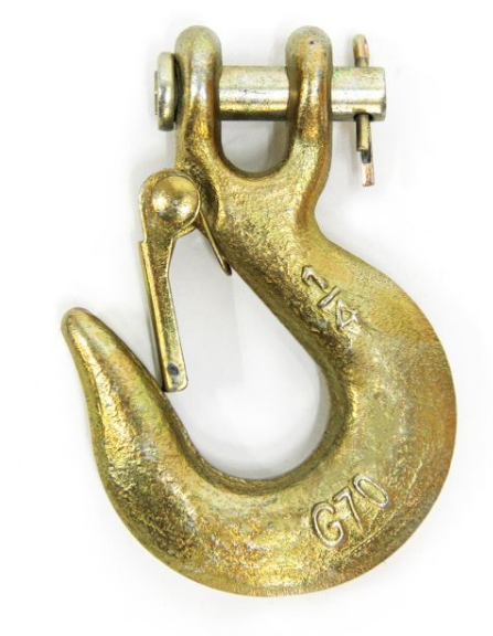 1/4" sling hook with 3150 lbs grade 70 latch