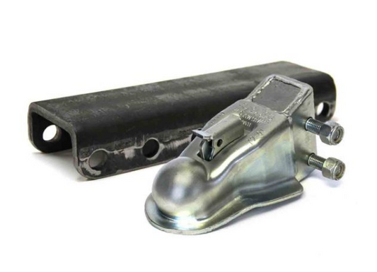 2 5/16" 14K coupler and 20K zinc plated long channel (bolts and nuts included)