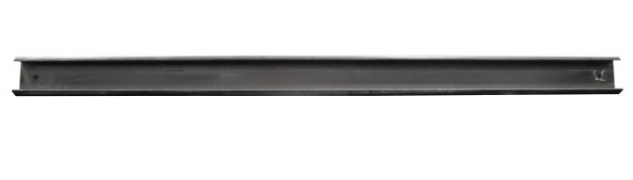 6' winch track 1/4" steel