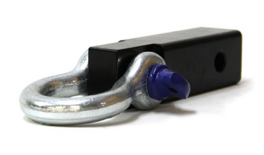 2" x 2" snatch towing block with 10K shackle