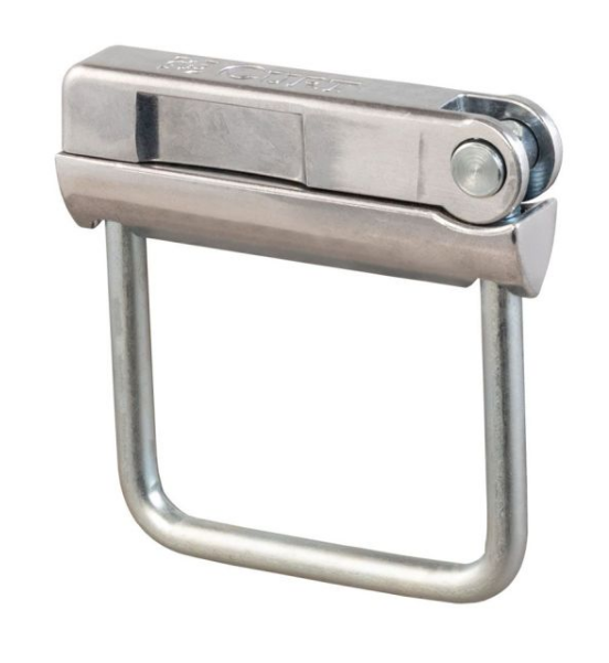 Anti-rattle hitch clamp for 2" receiver
