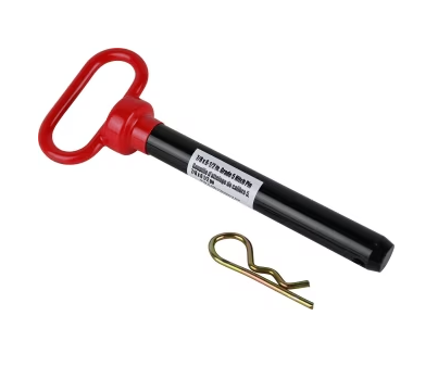 3/4 x 6 1/2 Grade 5  Hitch Pin, Red Handle