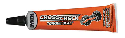 Cross Check™ Torque Seal® Tamper-Proof Indicator Paste, 1 fl. oz., Tube, Orange