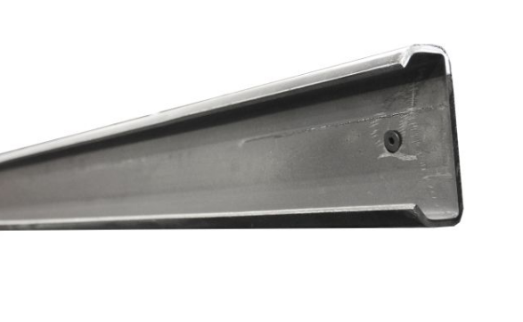 6' winch track 1/4" steel