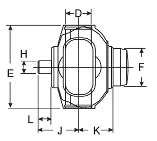 3R Series Ball Stud Tube Yoke 3-28-869