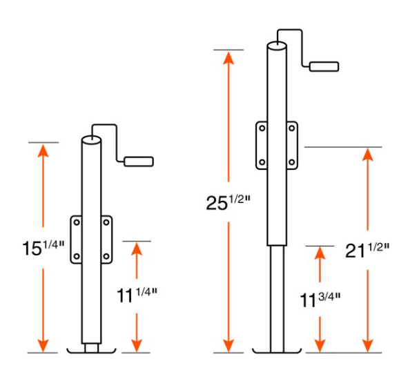 5K 10" swivel jack topwind handle RAM