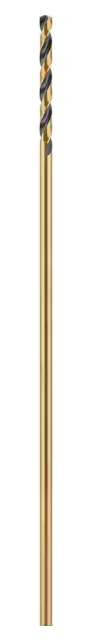 DEWALT 3/16 In. x 12 In. Black & Gold Split Point Drill Bit