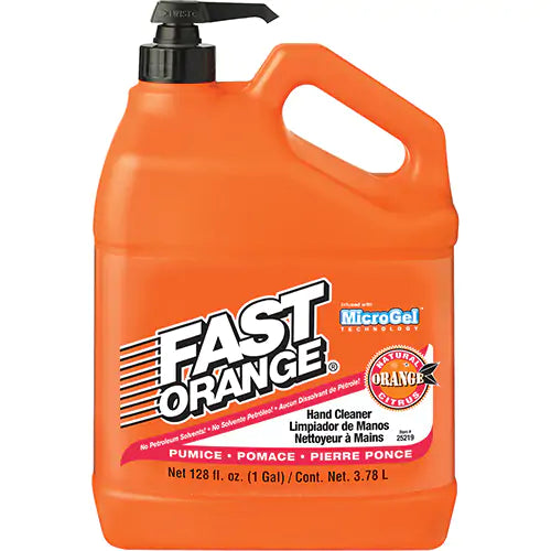Hand Cleaner, Pumice, 3.78 L, Pump Bottle, Fresh Scent