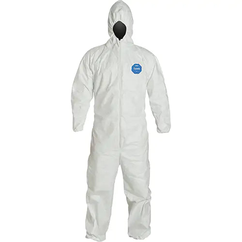 Hooded Coveralls, X-Large, White, Tyvek® 400
